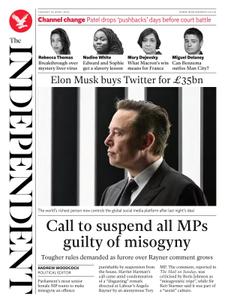 The Independent – 26 April 2022