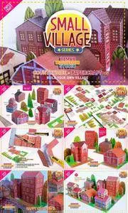 CM - Papercraft Set - Build Your Village 1139945