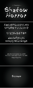 Shadow Horror Font