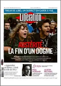 Liberation du Jeudi 21 Novembre 2013