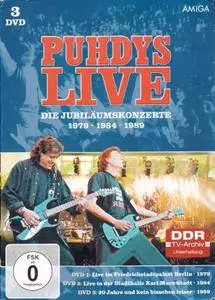 Puhdys - Live Die Jubilaumskonzerte 1979 1984 1989 (2016) [3DVD Box Set]