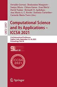 Computational Science and Its Applications – ICCSA 2021
