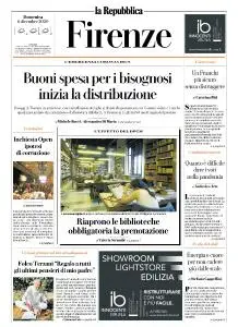 la Repubblica Firenze - 6 Dicembre 2020