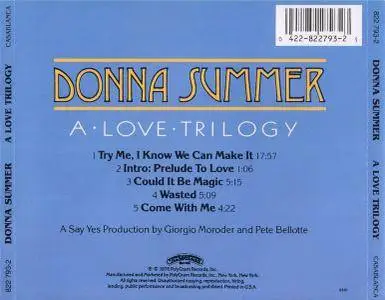 Donna Summer - A Love Trilogy (1976)