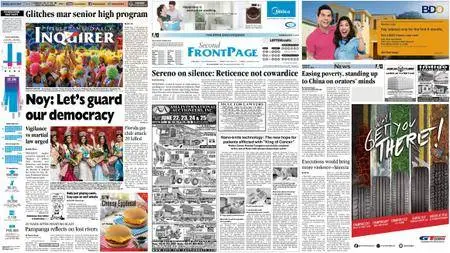 Philippine Daily Inquirer – June 13, 2016
