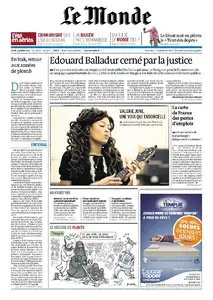 Le Monde du Jeudi, 25. Juillet 2013