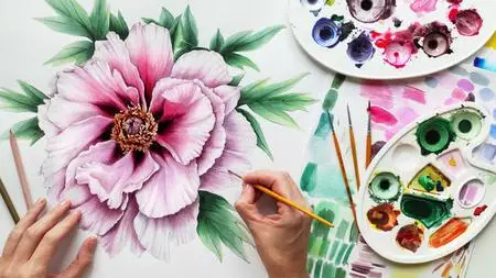 Watercolor Flowers: Create Beautiful Botanicals With This Simple Method