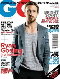 GQ South Africa - February 2014 (True PDF)