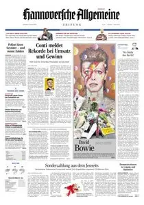 Hannoversche Allgemeine Zeitung - 12.01.2016