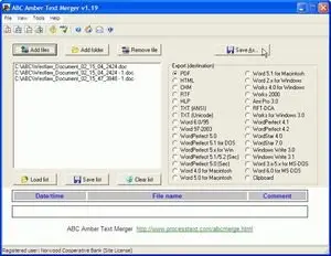 ABC Amber Text Merger 4.05