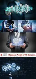 Photos - Business People with Gears 33
