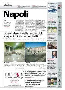 la Repubblica Napoli - 8 Febbraio 2019