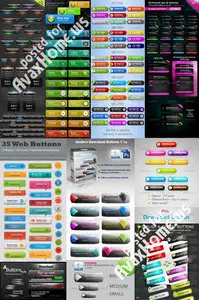 GraphicRiver Web Buttons Pack