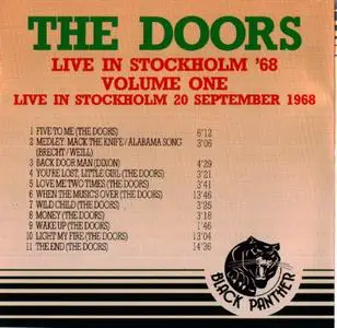 The Doors ‎- Live In Stockholm '68 - Volume One (1989)