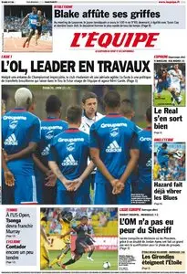 L'Equipe Edition du Vendredi 24 Aout 2012