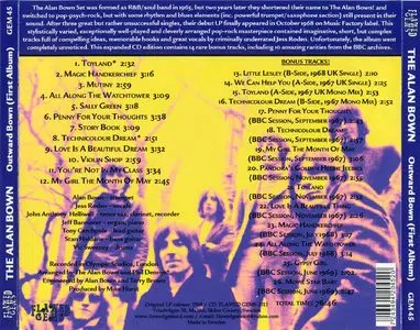 The Alan Bown - Outward Bown (First Album) (1968) [Reissue 2011]