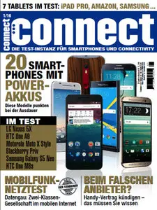 Connect Magazin für Telekommunikation Januar No 01 2016