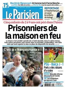 Le Parisien &Cahier Paris du 1er Avril 2013