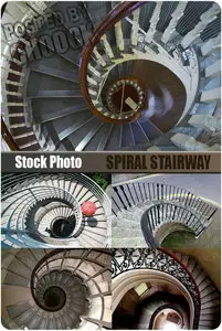 Stock Photo: Spiral stairway