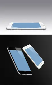 2 iPhone 6 Mock up Templates