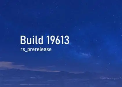 Windows 10 Insider Preview (20H2) Build 19613.1