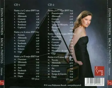 Elina Mustonen - Johann Sebastian Bach: 6 Partitas (2009) 2CDs