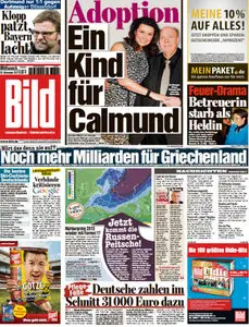 Bild Zeitung vom 28 November 2012