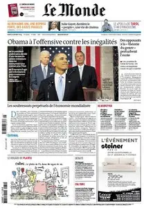 Le Monde & Suppléments du Jeudi 30 Janvier 2014