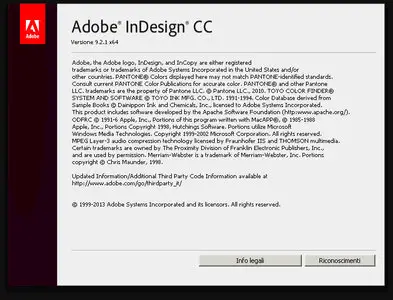 Adobe InDesign CC 9.2.1