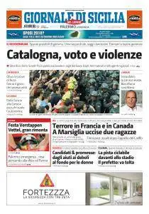 Giornale di Sicilia - 2 Ottobre 2017