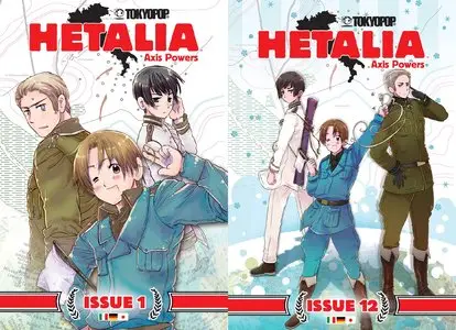 Hetalia - Axis Powers #1-12 (2010) Complete
