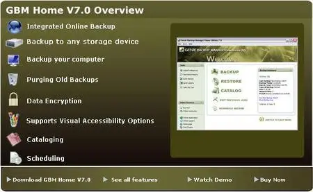 Genie Backup Manager Pro ver. 7.0.193.363