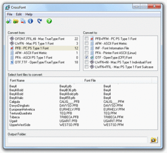 CrossFont 6.2