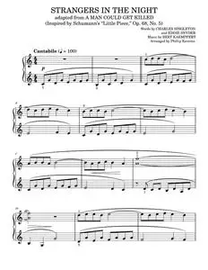 Strangers in the night - Frank Sinatra (Easy Piano)