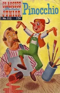 Pinocchio - Classics Illustrated Junior - 513