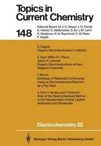 Electrochemistry III (Topics in Current Chemistry)
