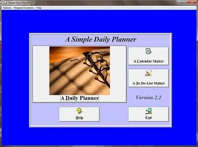 A Simple Daily Planner 2.5
