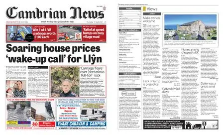 Cambrian News Arfon & Dwyfor – 16 April 2021