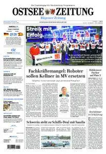 Ostsee Zeitung Rügen - 25. Januar 2018