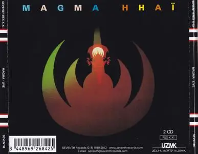 Magma - Live - Hhaï (1975) [2012, 2CD, Remastered]