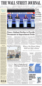 The Wall Street Journal – 16 October 2019