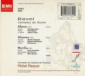 Michel Plasson - Ravel: Cantates de Rome - Alyssa, Alcyone, Myrrh (2000) (Repost)