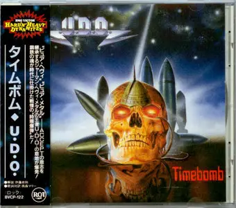 U.D.O. - Timebomb (1991) [1st Japan press]
