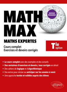 Math Max. Terminale Option Mathématiques expertes - Sébastien Krief-Détraz