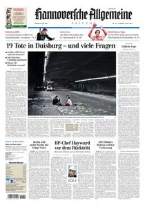 Hannoversche Allgemeine Zeitung - 26.07.2010