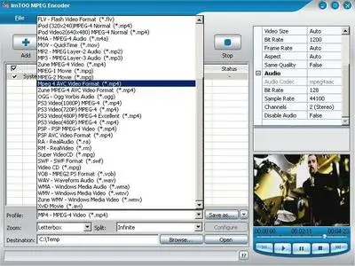 ImTOO MPEG Encoder v3.1.40.0824b