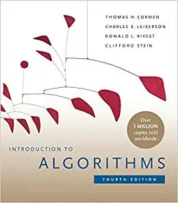 Introduction to Algorithms, fourth edition Ed 4