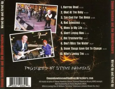 Connie Hawkins And The Blueswreckers - Wired Up And Fired Up (2013)