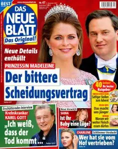 Das Neue Blatt – 11. November 2015