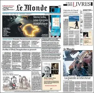 Le Monde - 7 October 2011 (+ Supplements)